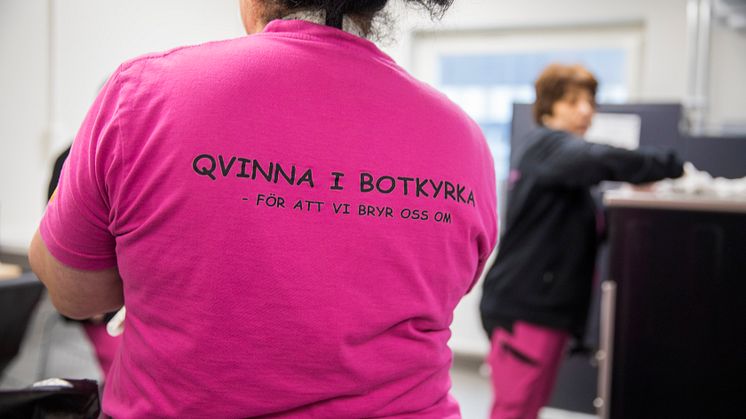 Jämställdhetssatsningen Qvinna i Botkyrka, ett av flera exempel på Botkyrkabyggens insatser för ökad mångfald