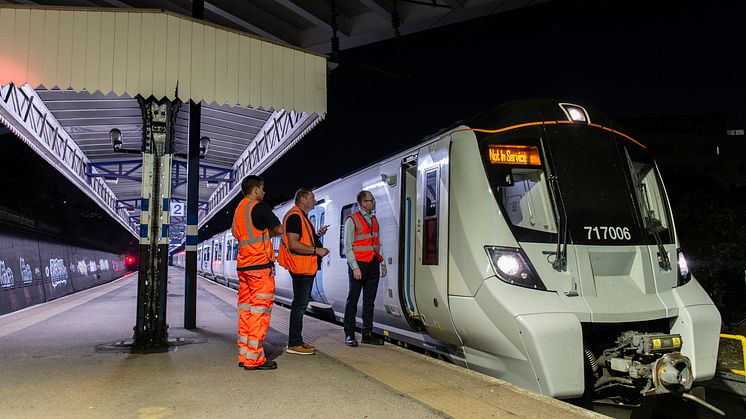 ETCS frequency test - Drayton Park 2