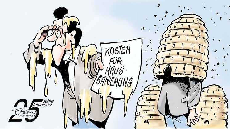 Haus verschmutzt