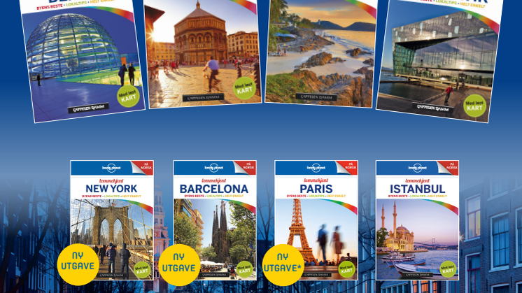 Nye lommeguider fra Lonely Planet