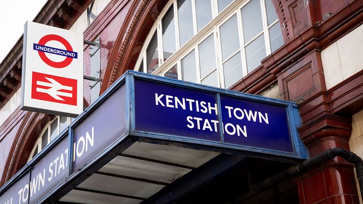 Kentish Town station main entrance