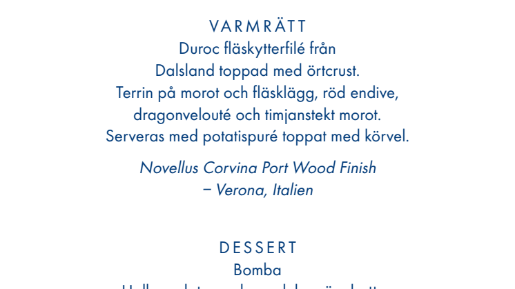 Karl Ljung tillreder Idrottsgalans jubileumsmeny! 