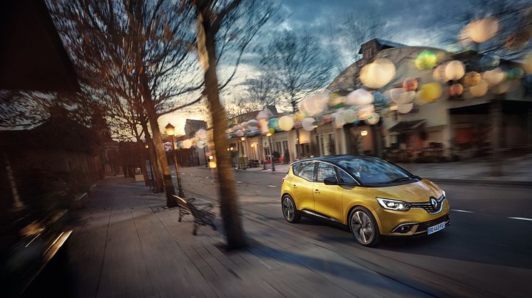Världspremiär för Nya Renault SCENIC i Geneve 2016