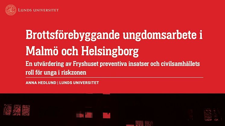 Ny rapport: Unga i riskzon positiva till insatser från civilsamhället