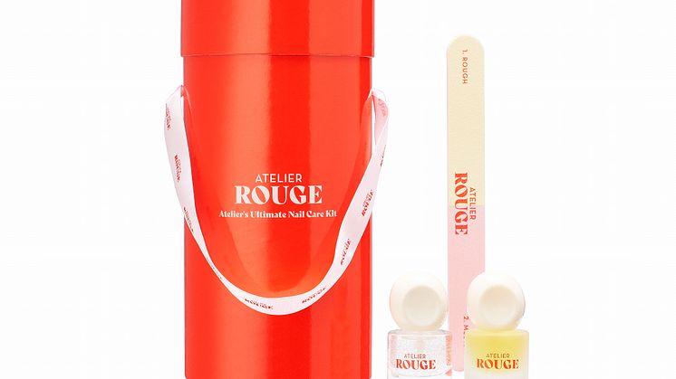 Atelier Rouge lanserar lyxigt vårdande nagelkit till gåvosäsongen