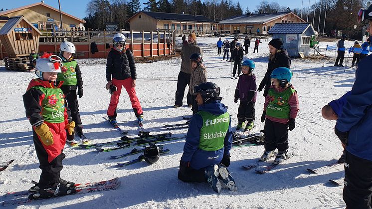Skidåkning Vallåsen