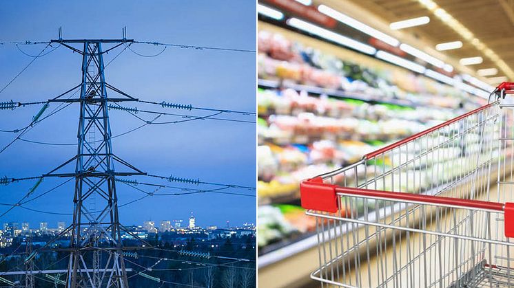 Skenande elpriser kommer bidra till fortsatta ökningar av matpriserna i höst och i vinter