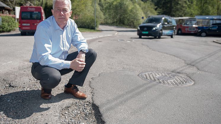 Arne Voll i Gjensidige - nå starter høysesongen for steinsprutskader