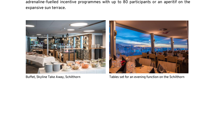 Events and incentives