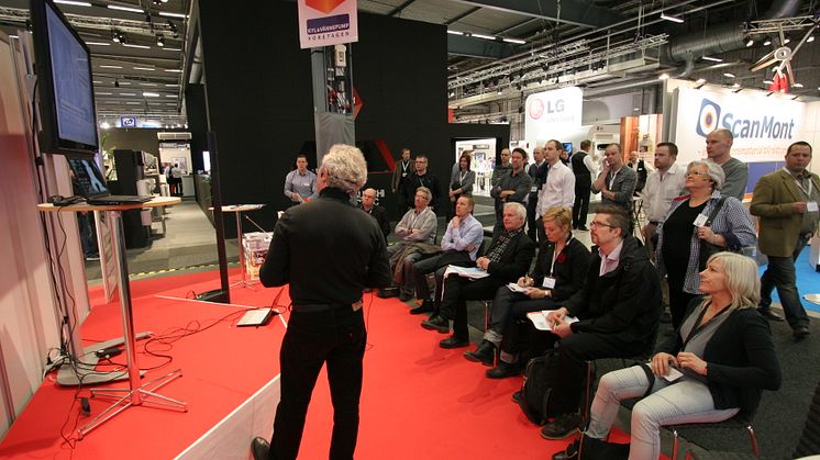Kyl & Värmepumpföretagen satsar på Nordbygg 2014!