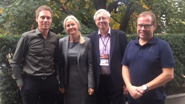 Jörgen Persson, Petra Sörling, Walter Rönmark och Mikael Peterson
