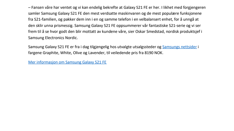 NO_V2_2021.01.XX - Press Release_Galaxy S21 FE_Sales start_.pdf