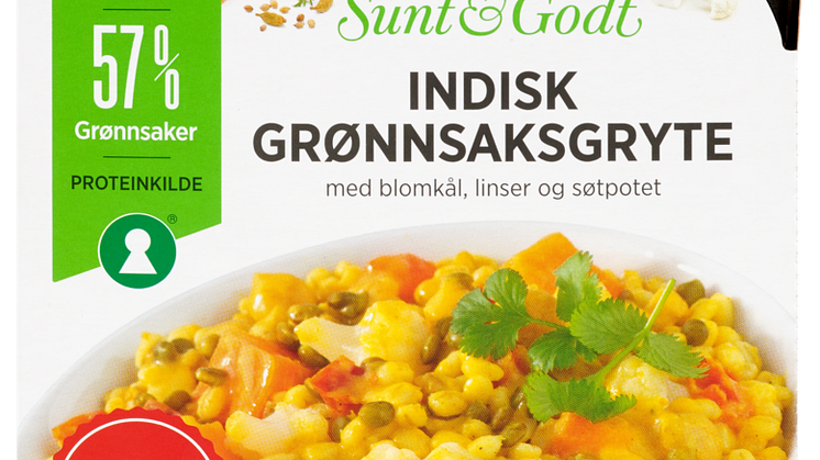 Indiske grønnsaksgryte