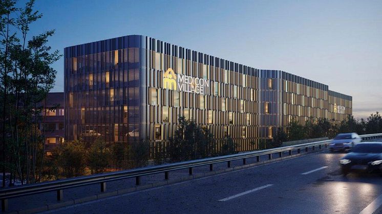 Nya parkeringsutsikter på Medicon Village