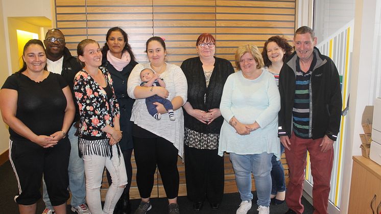 ng homes tenants who took part in the first Getting Ahead programme meet regularly to catch up on their progress.