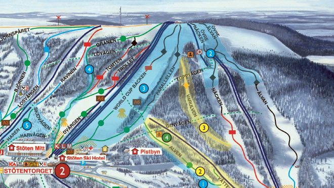 Stöten miljonsatsar i nytt skidområde