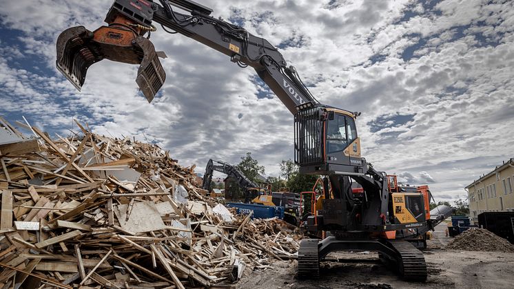 Volvo EC250E High & Wide i Kiruna