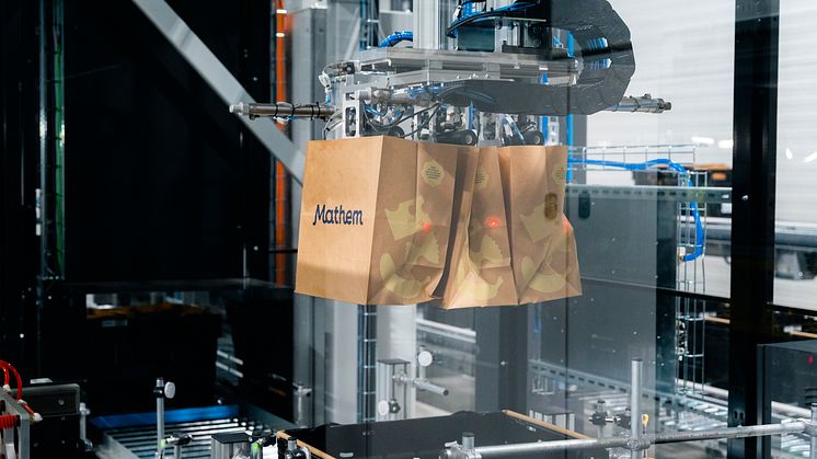 Automatiseringen av Mathems logistik gör det möjligt att justera priserna.