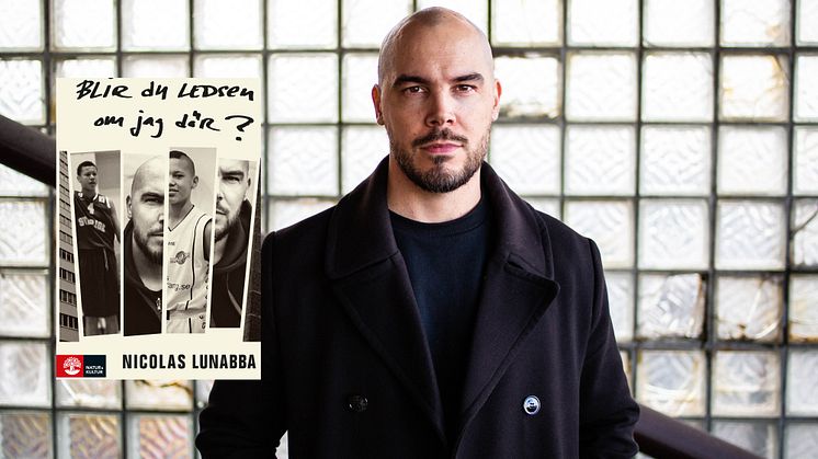 Nicolas Lunabba, författare och ungdomsledare. Foto: Nicolas Lunabba är taget av Jesper Klemedsson Sotomayor.