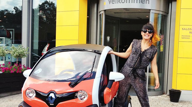 Trommeslager fra L.I.G.A er vild med Twizy
