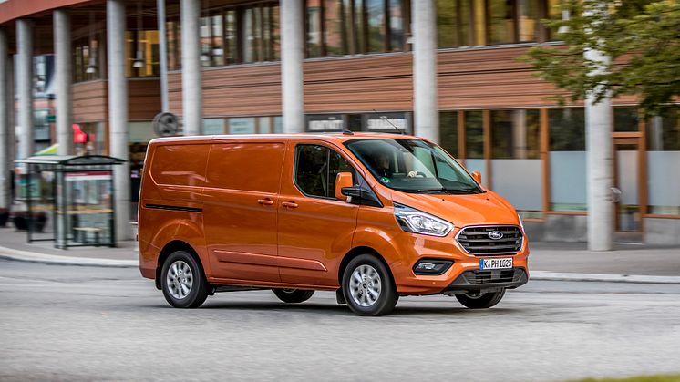 Ford Transit Custom ladbar hybrid 2019