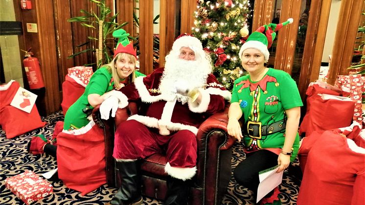 ​Looked after children enjoy festive fun at annual Christmas Party