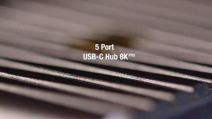 UNISYNK 5 Port USB-C Hub 8KPRO