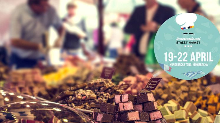 International street market 19-22 april bjuder på mycket gott.