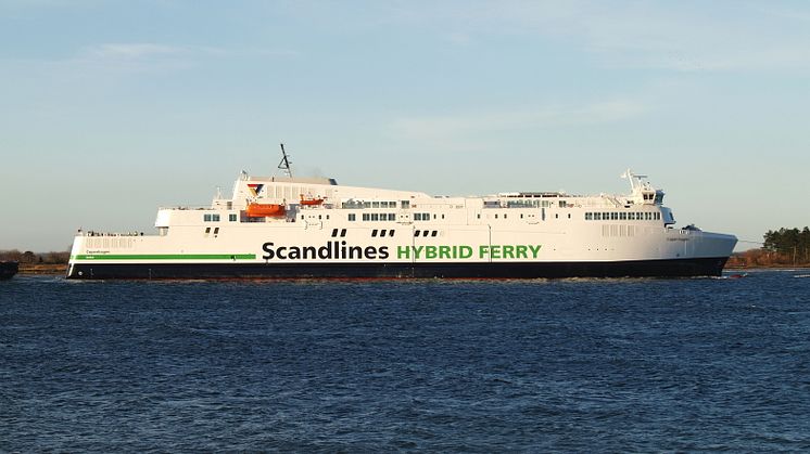Scandlines zweite neue Fähre verlässt dänische Werft