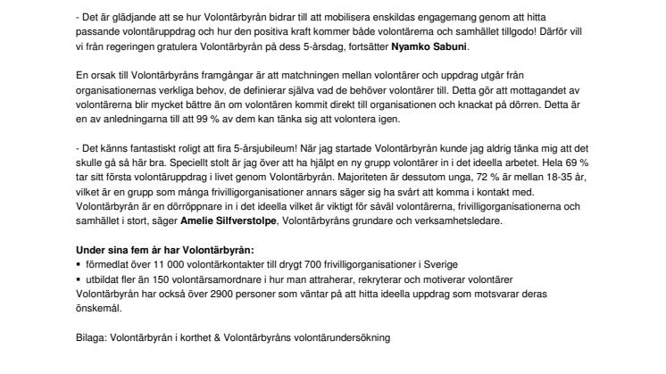 Ny undersökning visar på ökat intresse för att engagera sig ideellt!