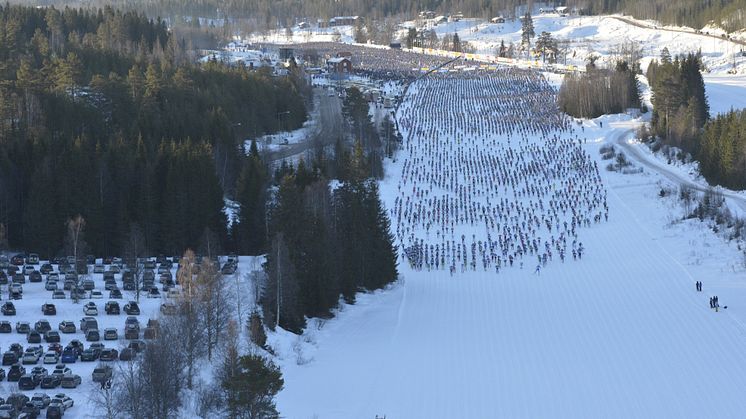Starten Vasaloppet 2013