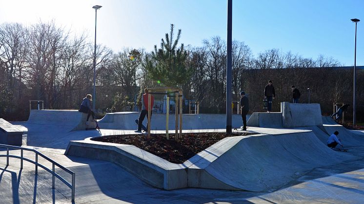 Neuer Skatepark in Leipzig 