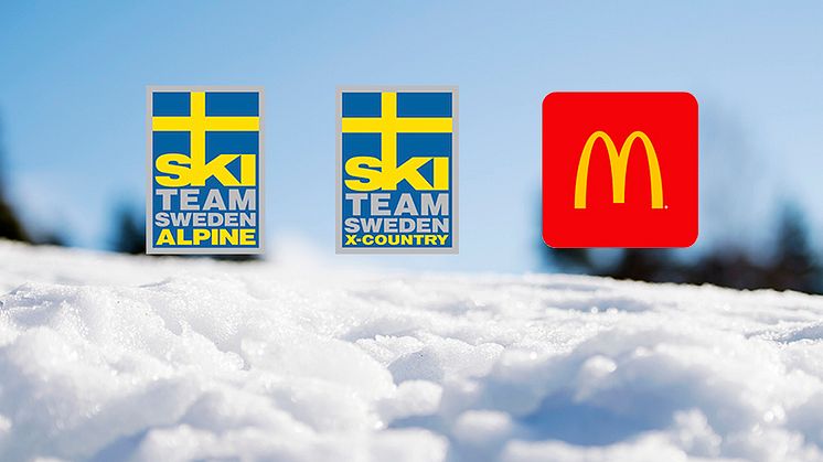 McDonald’s och Svenska Skidförbundet förlänger samarbetsavtalet till 2020