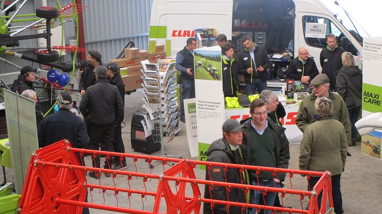 Bild från visningen i Kalmar 2017. Foto: Swedish Agro Machinery
