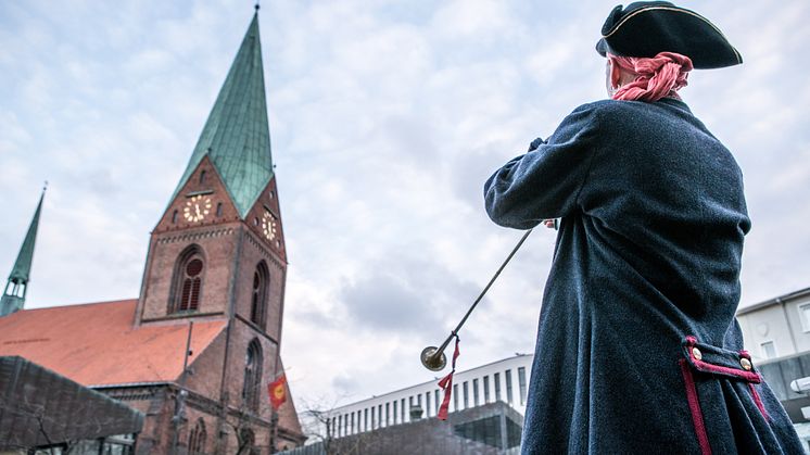 Eröffnung des Kieler Umschlag mit Freibier in der Kieler Brauerei