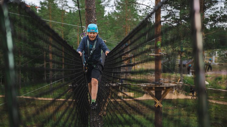 Klätterpark | Orsa Grönklitt