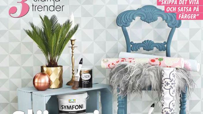 Vårens bästa inredningstips hittar du i Happy Magazine