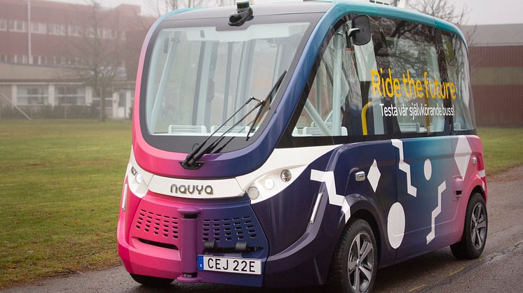 Snart kan du åka framtidens buss i Linköping