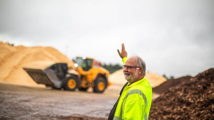 Solör Bioenergis pelletsfabrik i Älvdalen