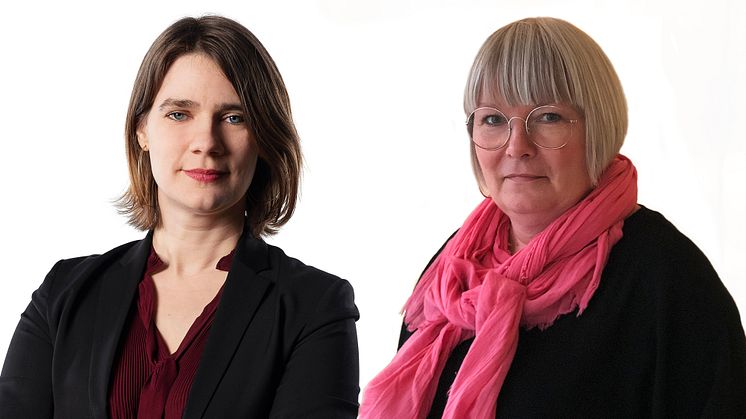 Anja Dahlstedt och Linda Lindström. Foto: Tobias Fischer/Marie Ols