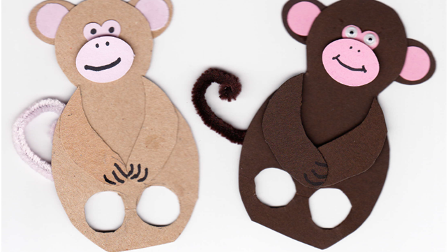Make paper puppets and help your children enjoy reading