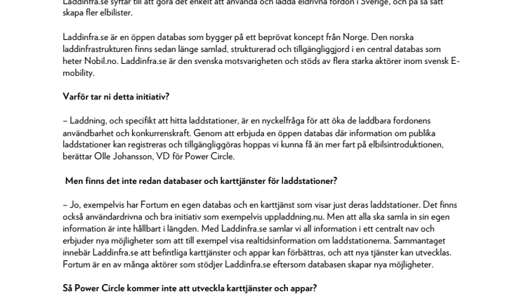 Snart blir Elbilssverige enklare