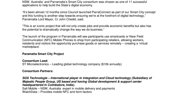 MAJESTIC PEOPLE GROUP WINS PRESTIGIUOS ICONIC  AUSTRALIA GOVERNMENT MOBILE TECHNOLOGY PROJECT