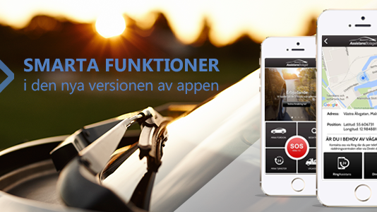 Nya smarta funktioner i appen