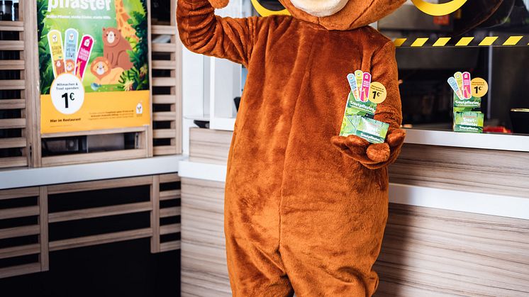 McDonald’s zeigt soziales Engagement mit einem bärenstarken Comeback der „Trostpflaster“ Charity-Aktion