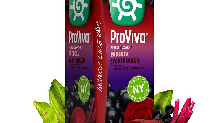ProViva bjuder in till en ny smakvärld med både rotfrukt och bär ‒ Överraskande gott med rödbeta och svartvinbär!