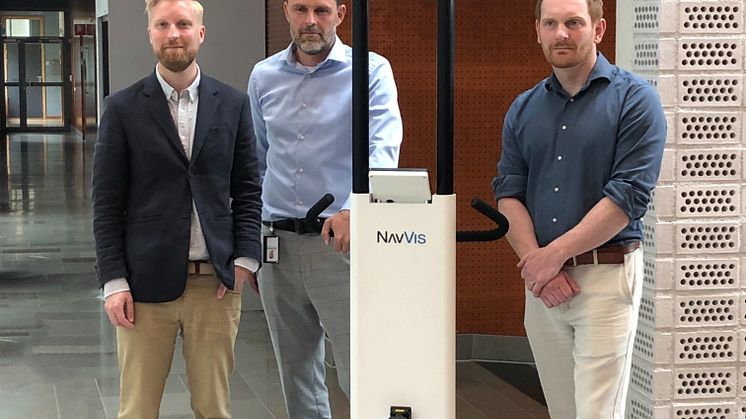 Daniel Månsson, Mikael Wetterstrand och Peter Karlsson.