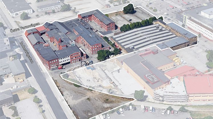 Ny detaljplan för Spiralen 6 med flera. Illustration: Malmö stad