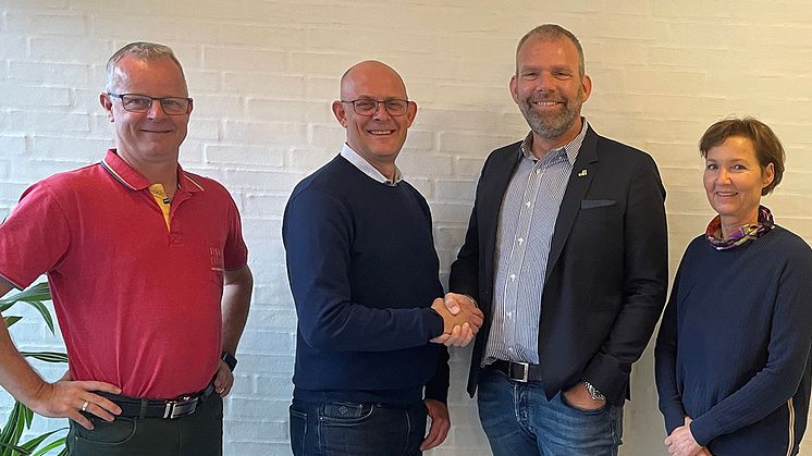 Tommy Hansen, Karsten Lange, Peter Andersen och Tina Jensen.
