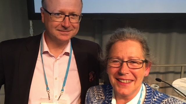 Pontus Lindberg (M) och Charlotte Wachtmeister (M).